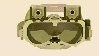 Turntable animation of the Photon SLA v2 headset